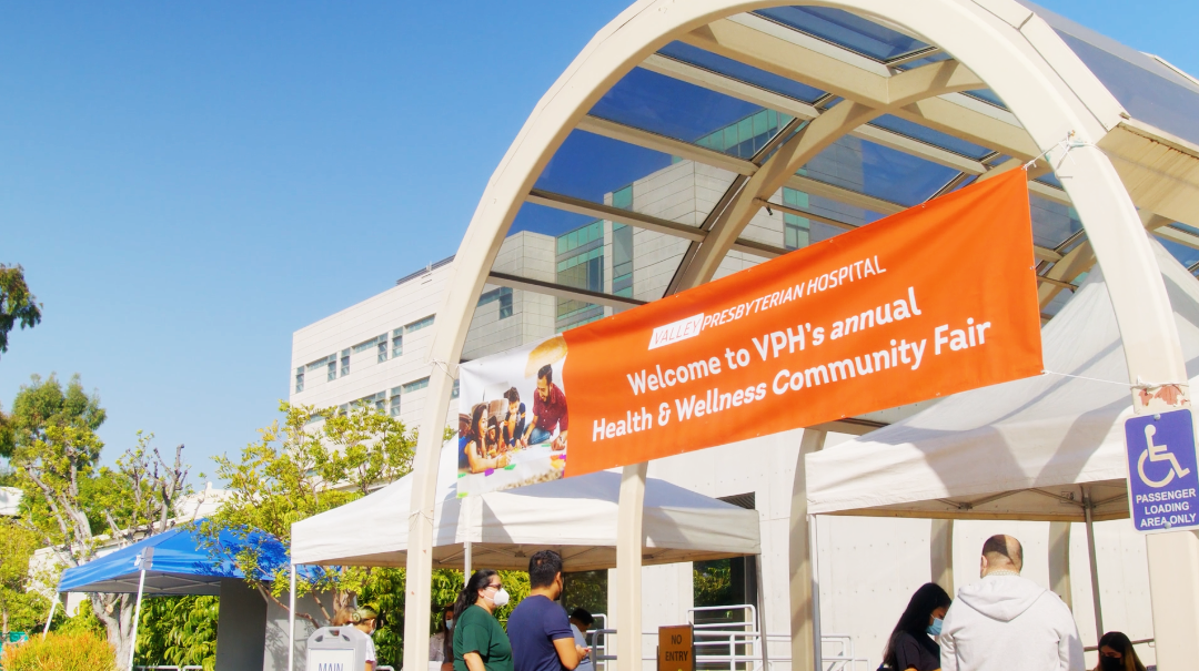 Valley Presbyterian Hospital Health Fair Video Community event in Van